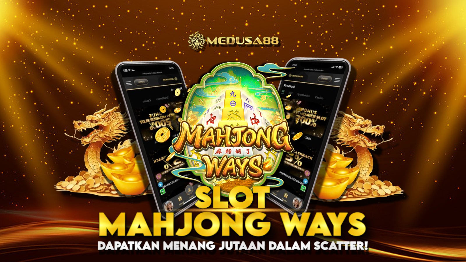 MEDUSA88: Situs Slot Mahjong Ways 2 & Link Slot Mahjong 1,2,3 PG Soft Terpercaya 2024